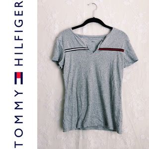 Tommy Hilfiger Women’s Split-Neck Tee